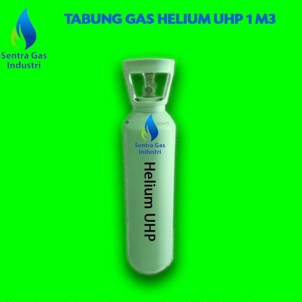 Tabung Gas Helium Uhp Ukuran 1 M3 - Termasuk Isi Gas Helium Uhp