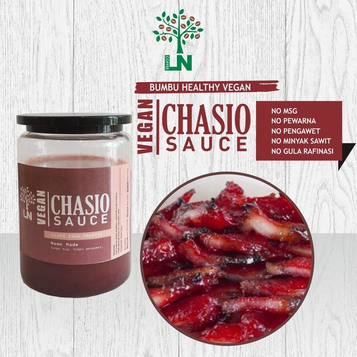 

Terlaris VEGAN CHASIO SAUCE nett 250gr SALE