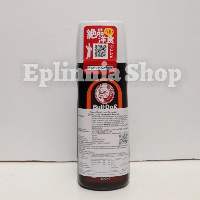 

Terlaris Bull-Dog Bulldog Tonkatsu Sauce Saus Buah Dan Sayuran 300ml SALE