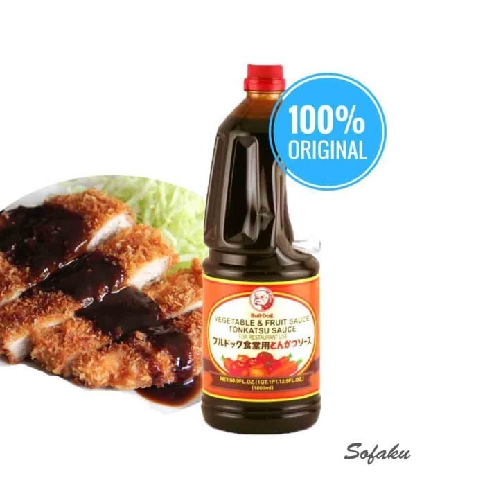 

Terlaris BULLDOG Tonkatsu Sauce 1.8L - Saus Tonkatsu Ala Resto SALE