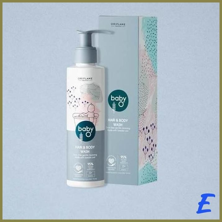 | BLG | ORIFLAME BABY O HAIR & BODY WASH SHAMPOO DAN SABUN MANDI BAYI USIA 0+