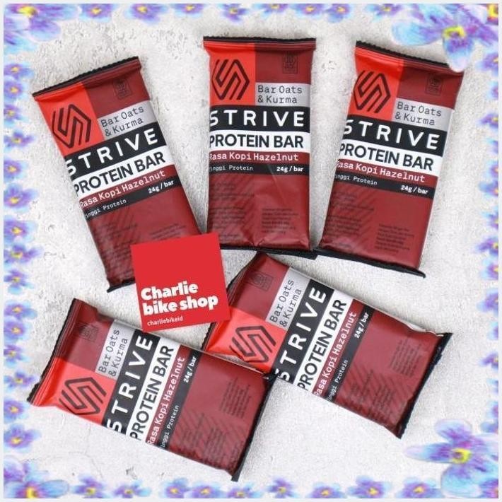 

[CBS] STRIVE PROTEIN BAR OATS & KURMA 24G RASA KOPI HAZELNUT