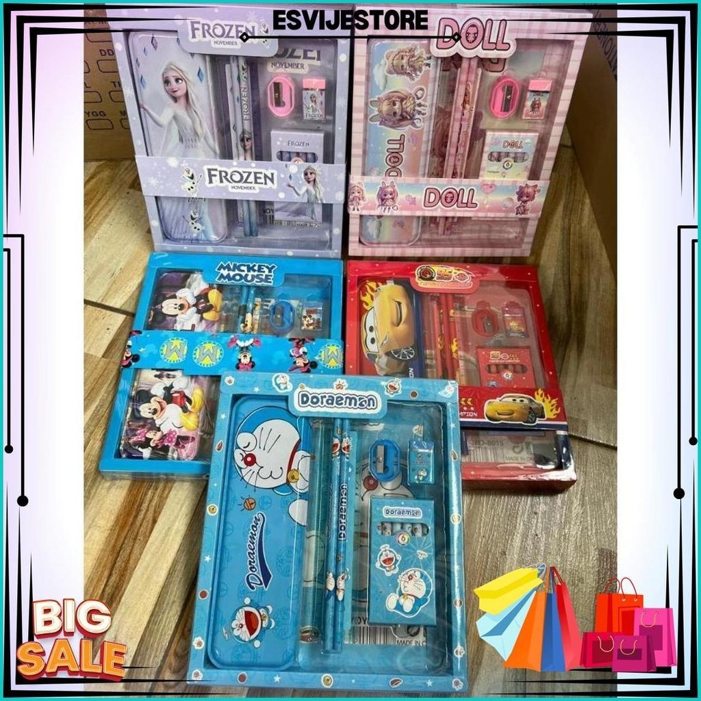 

Puncak Promo 6.6 Kotak Pensil Anak Set 7 In 1 Stationery Hadiah Anak Sekolah Sanrio Alat Tulis Set Kotak Pensil / Alat Tulis Dan Kotak Pensil Sanrio / Kotak Pensil Anak Sekolah / Peralatan Sekolah / Pensil Sanrio Murah Meriah Best Seller