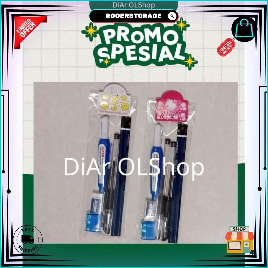 

Paket Alat Tulis Sekolah Ekonomis Cod