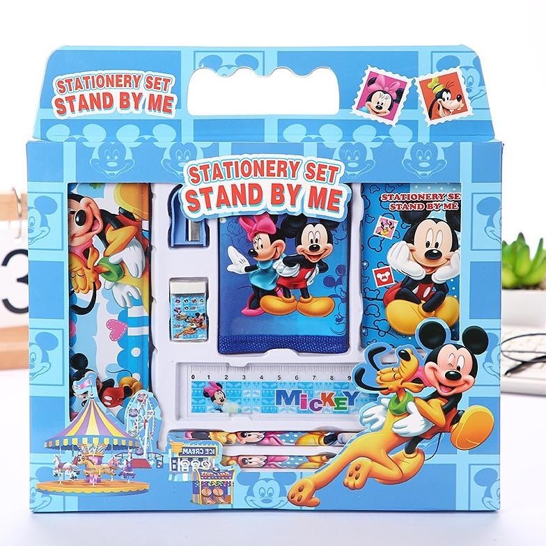 

Paket Alat Tulis Set 8 In 1 Box Anak-Anak Sekolah Kartun Pengaris Kotak Pencil Stationary Set 8In1 School Kotak Pensil Cod