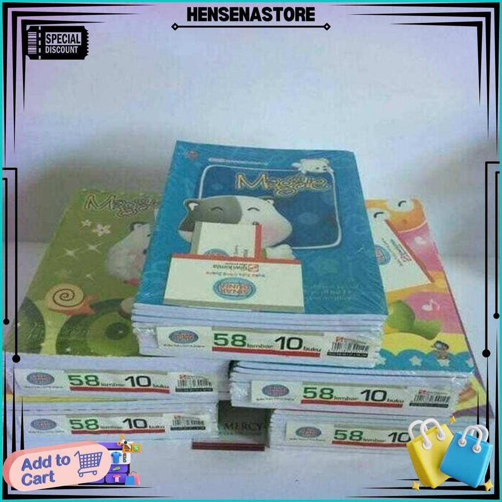 

Buku Tulis Sinar Dunia / 1 Pak Sidu 38 Lembar Promo Cod