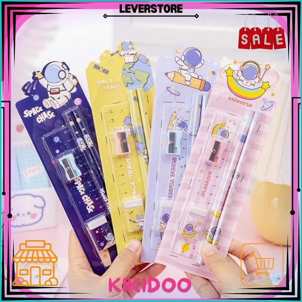 

Kikidoo 1 Set Alat Tulis 5In1 Pensil Penghapus Set Rt117 Best Seller