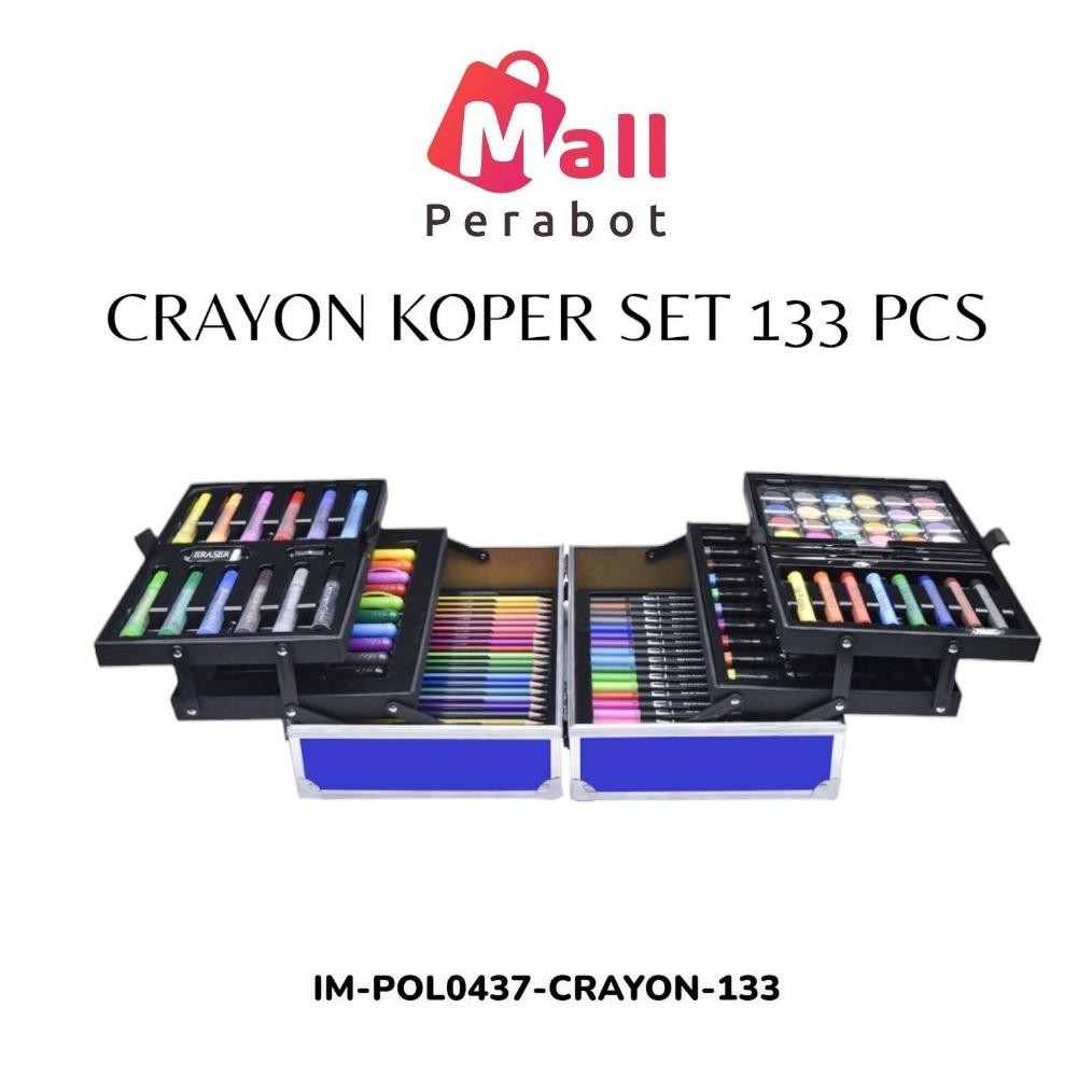 

rwe-45 Mall Perabot | Crayon Warna Anak Set 208 / 150 / 128 / 133 Pcs | Art Full Set | Krayon Mewarnai Anak | Pensil Warna | Perlengkapan Mewarnai Lukis Termurah