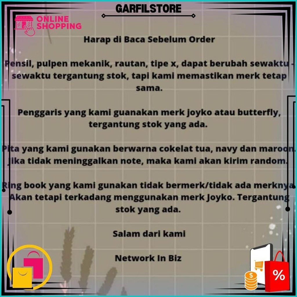 

Paket Hemat Alat Tulis Sekolah Anak / Hampers Alat Tulis Kantor / Souvenir Alat Tulis Anak Sekolah Gratis Ongkir