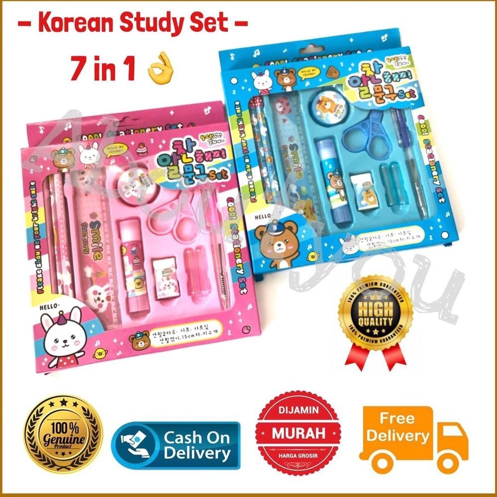 

Paket Alat Tulis Premium Set Paket Sekolah Karakter Anak Lucu Komplit Promo