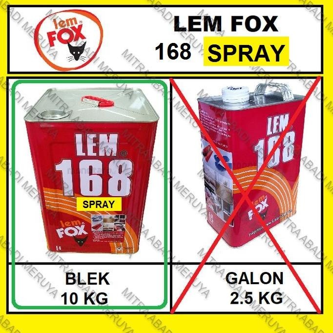 Lem SPRAY Lem FOX SPRAY Lem Kuning Semprot Blek