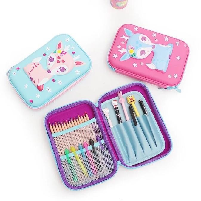 

Smiggle Deer Hardtop/Tempat Pensil Smiggle -Kotak Pensil Rusa