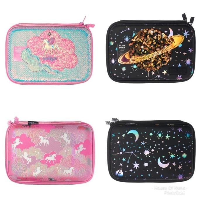 

Smiggle Lunar Mirror Hardtop Pencil Case - Tempat Pensil Smiggle