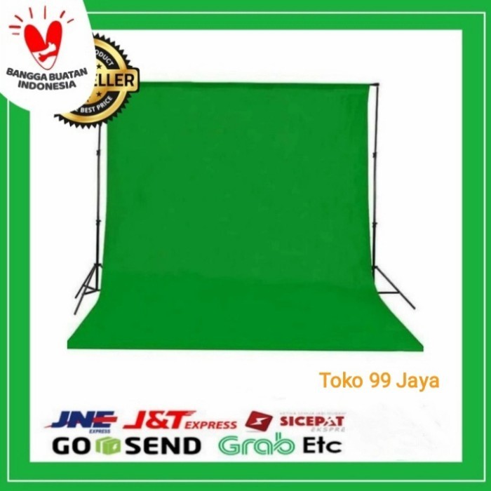 Green Screen Kain Background Hijau Tua