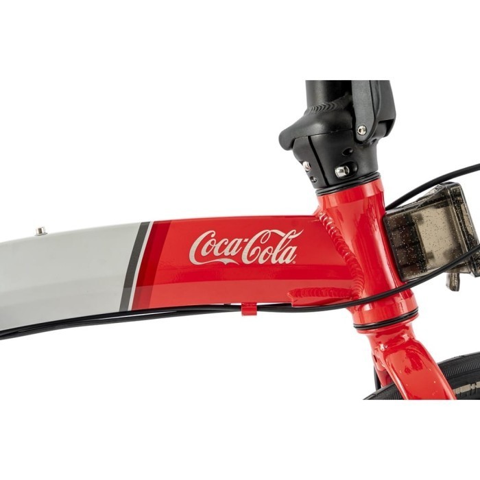 Sepeda Lipat 20 Element Ecosmo Z8 Coca Cola Special Edition Alloy