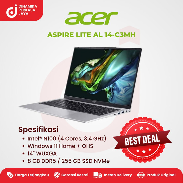 Laptop Acer ASPIRE LITE AL 14-C3MH notebook