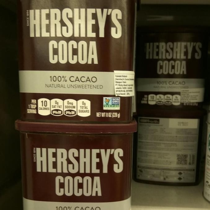 

Hershey's hersheys Cocoa powder unsweet 226gr F67A