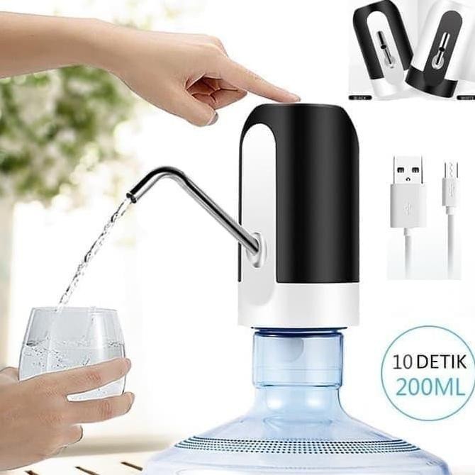 Pompa Galon Aqua Rechargeable / Alat Pompa Galon Air Elektrik