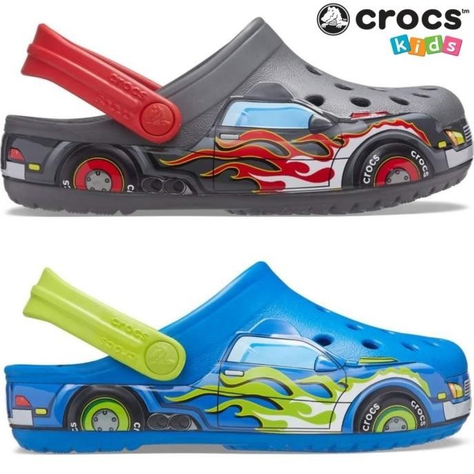 Crocs Anak Fun Lab / Sandal Anak/Sandal Crocs Anak No Led / Crocs Cars