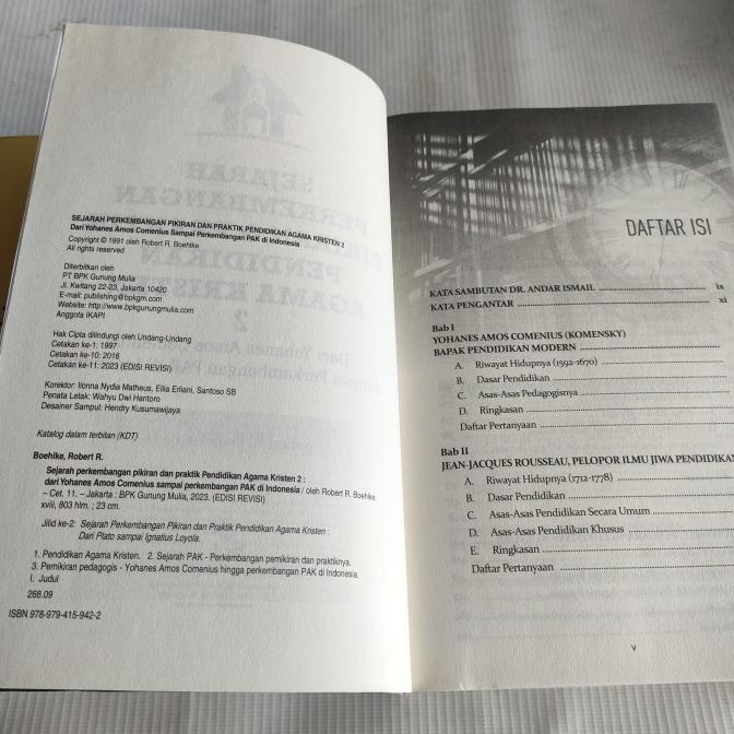 [Baru] Buku Sejarah Perkembangan Pikiran & Praktik Pendidikan Agama Kristen