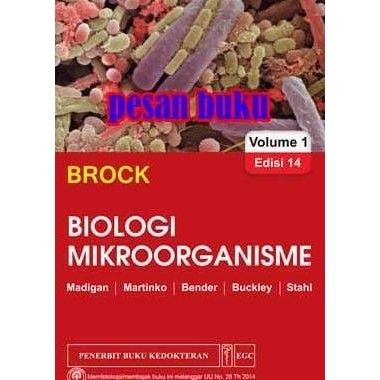 [Bisa Cod] Buku Brock Biologi Mikroorganisme Edisi 14 Vol. 1 - Michael T. Madigan