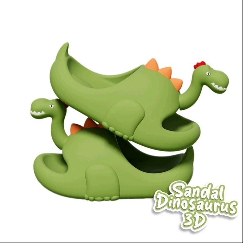 Sandal Hiu // Promo Ramadhan Sale Sendal Dewasa Dinosaurus Sandal Rumah Slop Dino Anti Licin