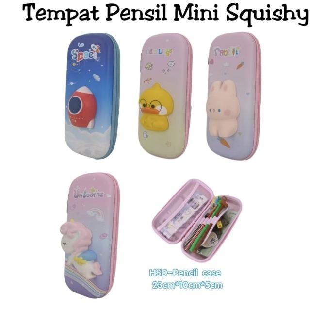 

Kotak pensil tempat pensil anak hardcase Smiggle Squishy S5