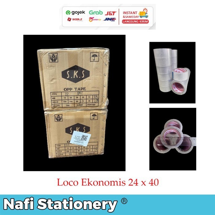 

Lakban Sks Bening Lakban Bening Super Kuat Uk 2 Inc X 90 Yard 1 Duss