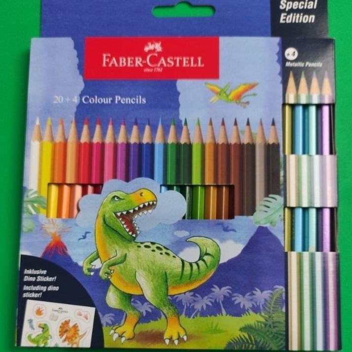 

Sil Warna Faber Castell 24C Dino Special Edition