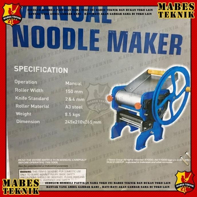 [Baru] Kyodo Kmn-150 / Mesin Giling / Cetak Mie Manual Kyodo Kmn150