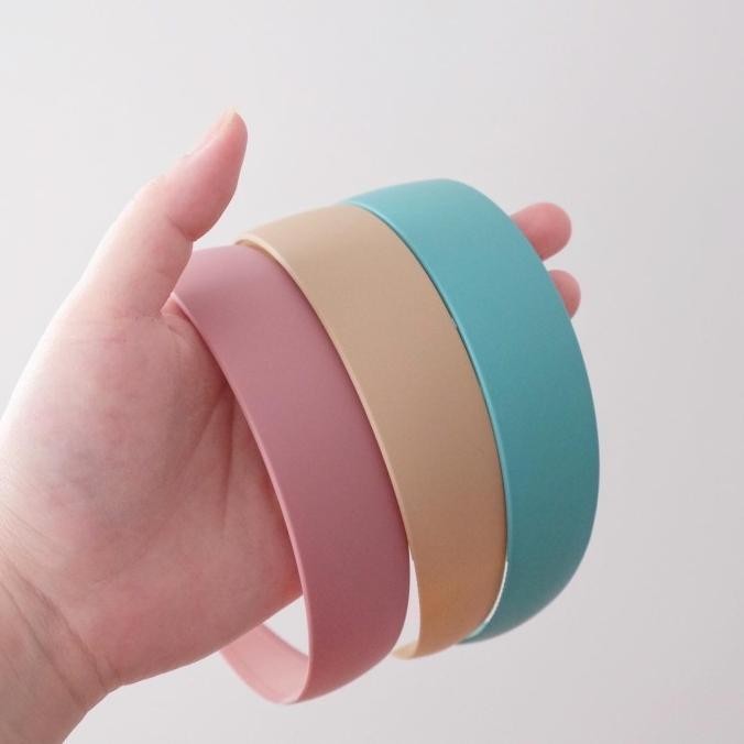 Bando Polos Dusty (3 cm) - Bando Fashion Bando Lebar Elastis KOREA