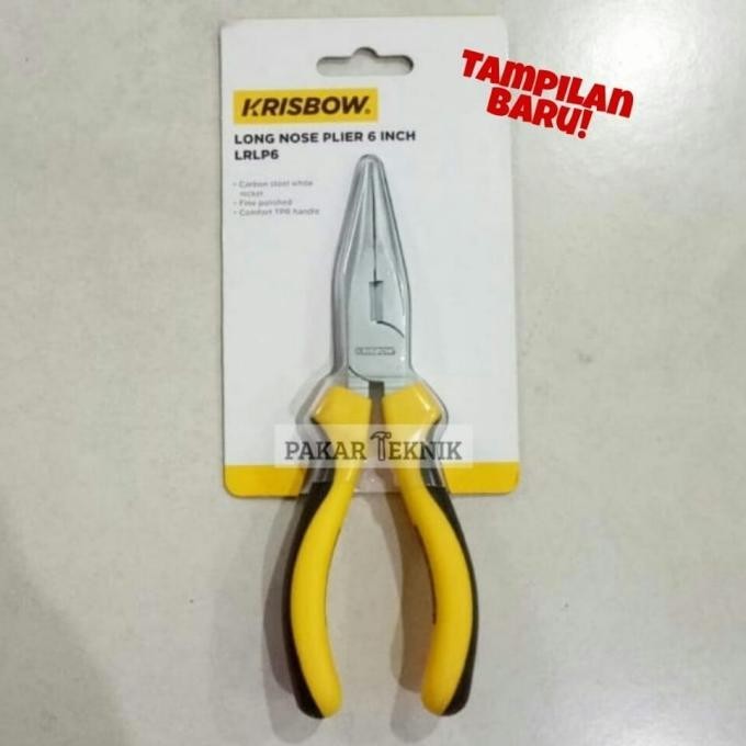 Tang Lancip 6 Inch / Long Nose Plier 6" Krisbow
