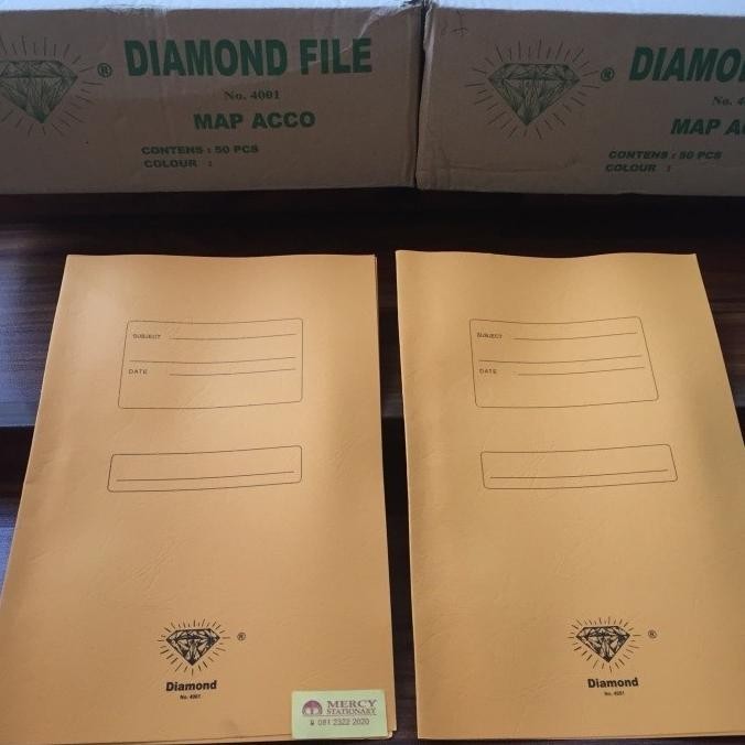 

NEW Map Kertas Acco Diamond / Stopmap Snell Kertas Bufalo