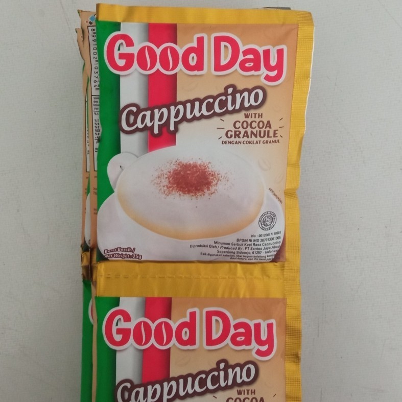 

Good Day Capucinno Sachet