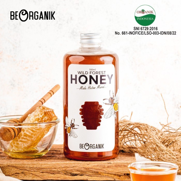 

Ready Madu Hutan Beorganik 500ml (730gr) - Organic Forest Honey 100%