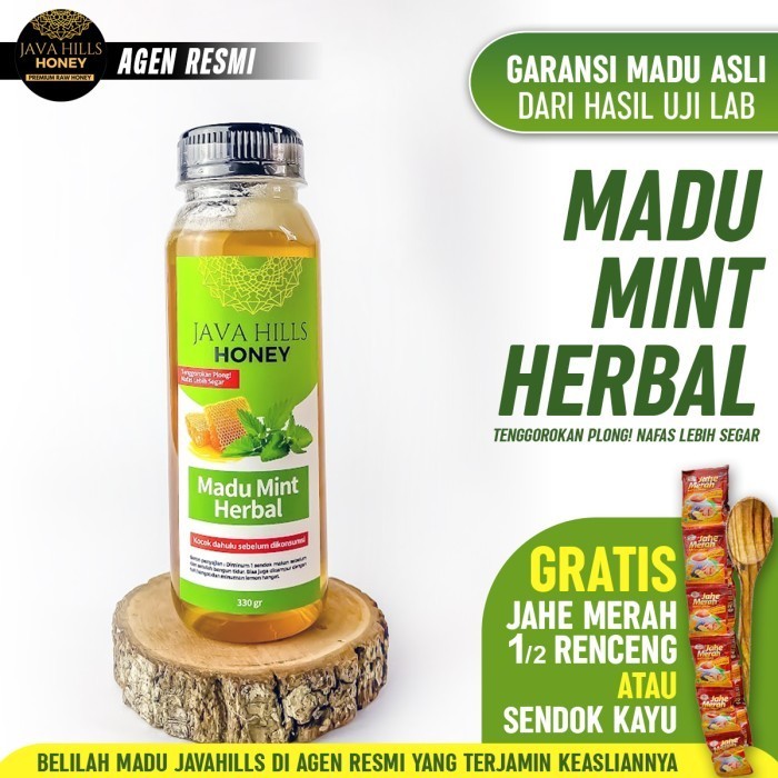 

Ready Madu Mint herbal Javahills 350gr