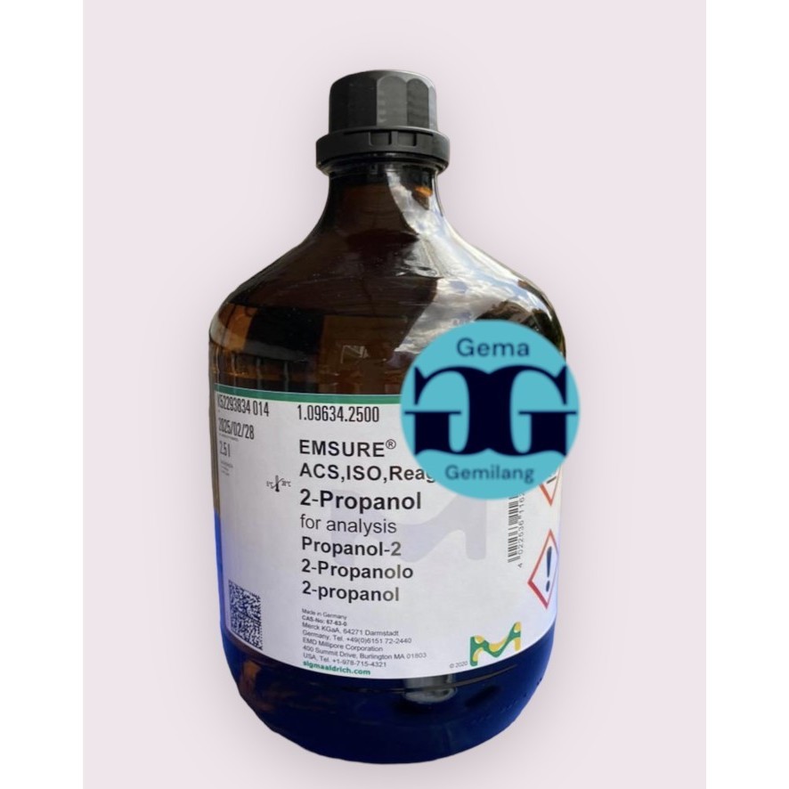 2-propanol / isopropyl alcohol / isopropanol MERCK 109634 500 ml