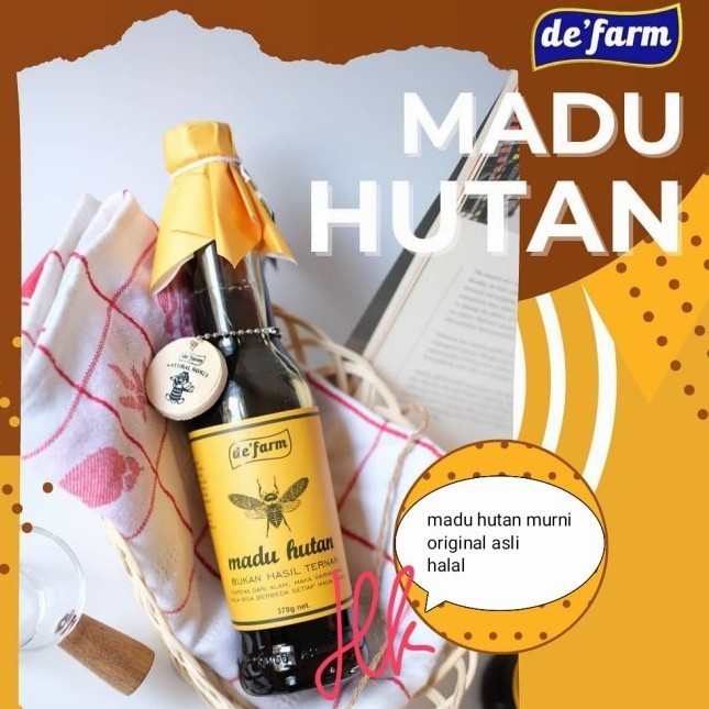 

Ready madu hutan de farm/ honey forest de farm / madu asli de farm