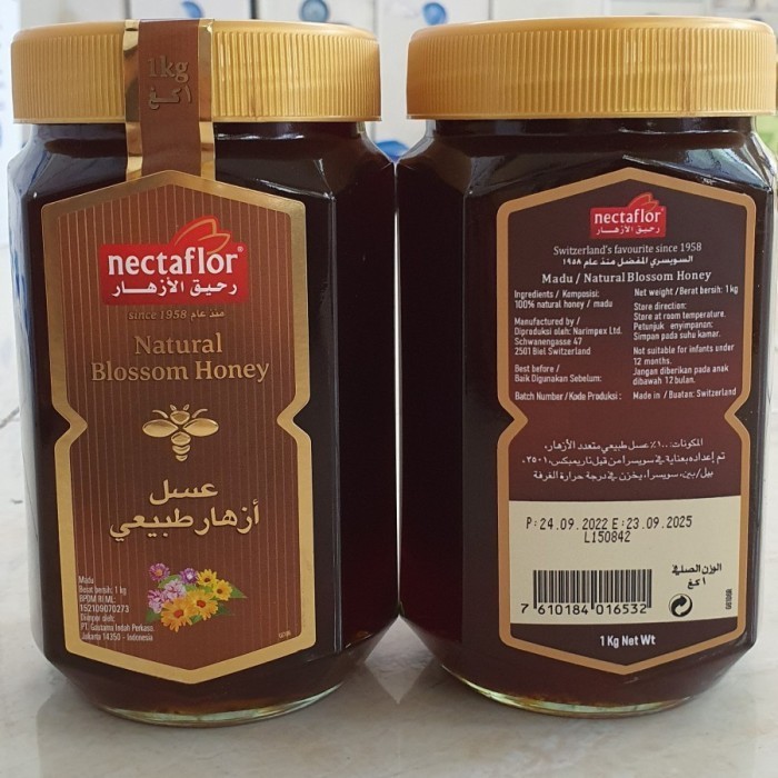 

Ready madu nectaflor 60gr natural blossom honey bukan alsifa 30gr