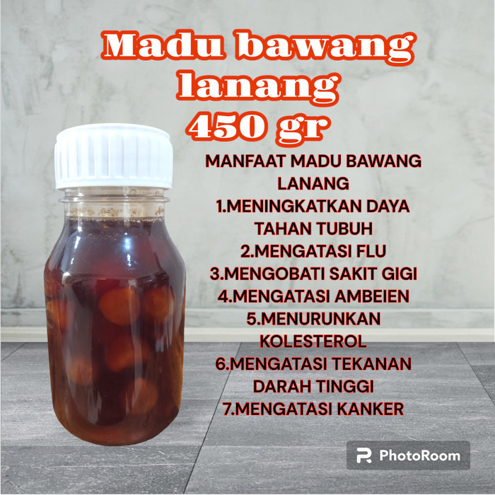 

Ready Madu asli bawang lanang tunggal+ royyal jelly/ 450 gr