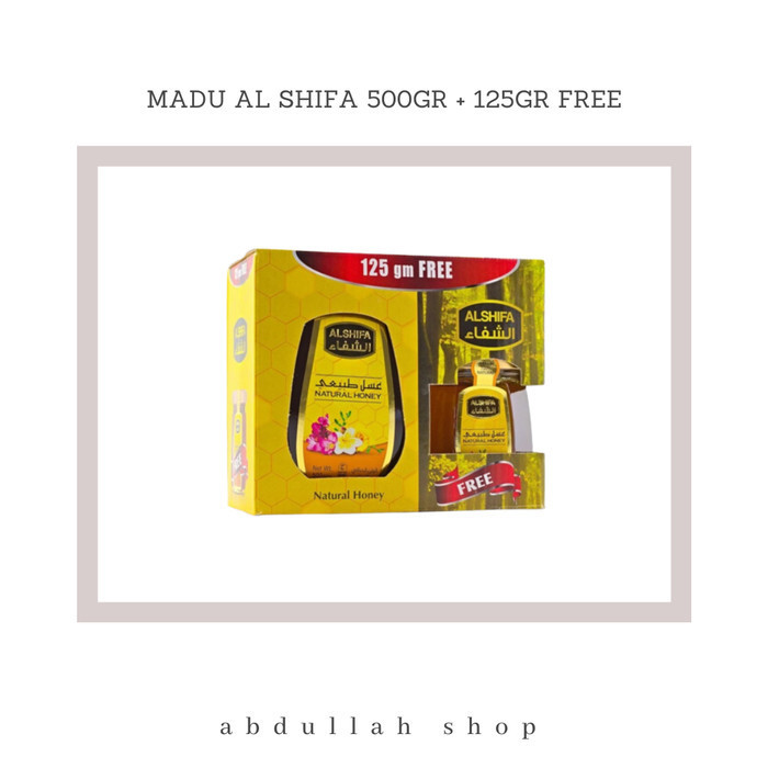 

Ready PAKET Madu Al Shifa Free 500gr+125gr 100% ORIGINAL