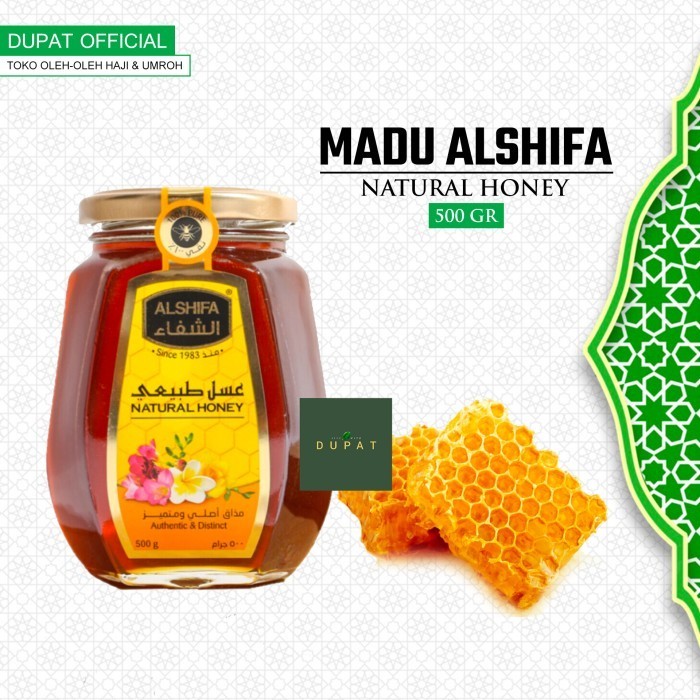 

Ready MADU AL SHIFA NATURAL HONEY 500 gr ( ALSHIFA / ASSYIFA / SYIFA )