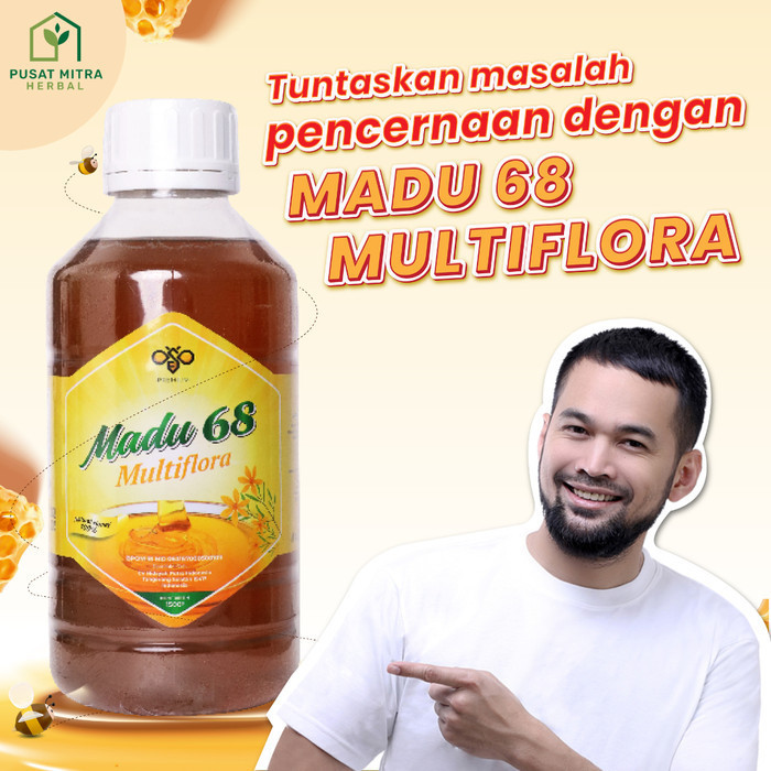 

Ready Madu Multiflora 68 - Meningkatkan Daya Tahan tubuh - 650 Gram