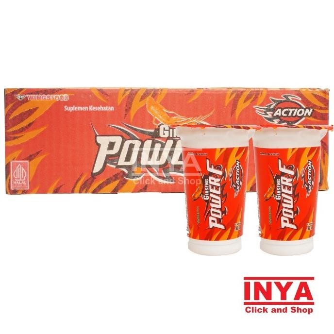 

Ginseng Power-F 24x180ml - Minuman Suplemen - Soft drink