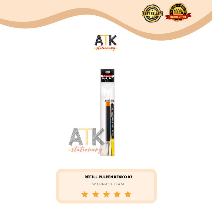 

Ready Refill Isi Ulang Pulpen Gel K1 Kenko atk