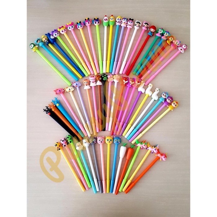 

Ready Pulpen Gel 24 Pcs ( Campur Beda)
