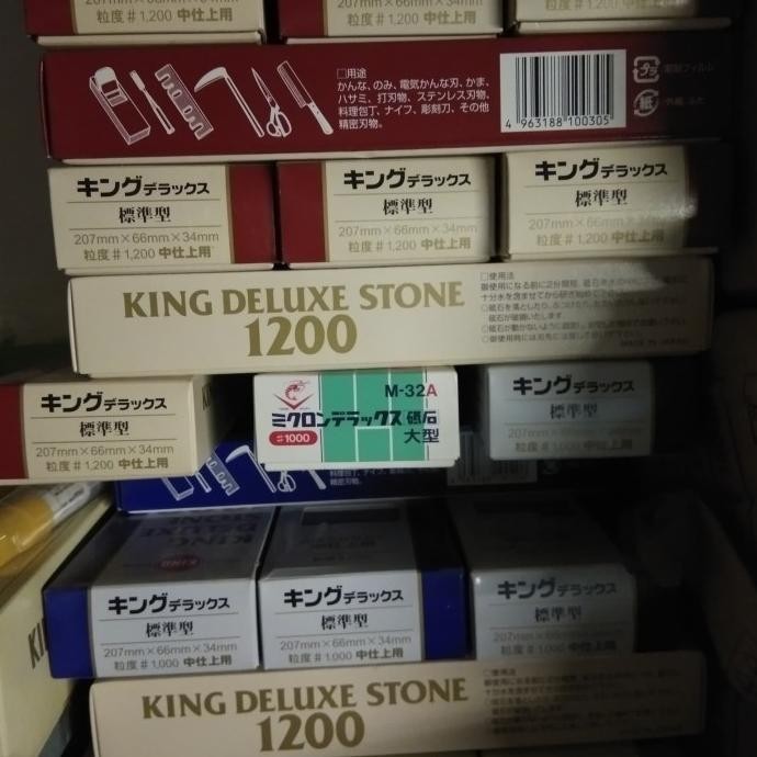 [Garansi] King Deluxe Stone Batu Asah Grade 1000