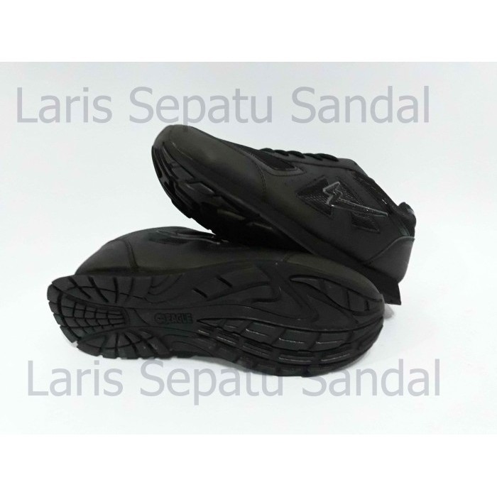 Sepatu Sekolah - Sepatu Eagle Hitam