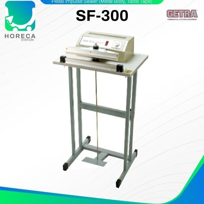 [Promo] Getra Hand Impulse Sealer Metal (Table Type) Sf-300 / Sf 300 / Sf300