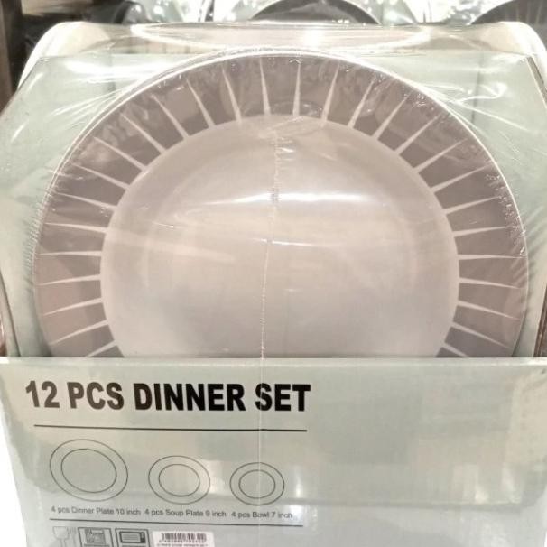 [Baru] Dinner Set Royal Heritage Collection Fine Porcelain 12 Pcs Eksklusif